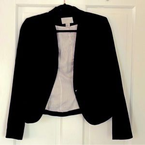 H & M Black Suit Jacket